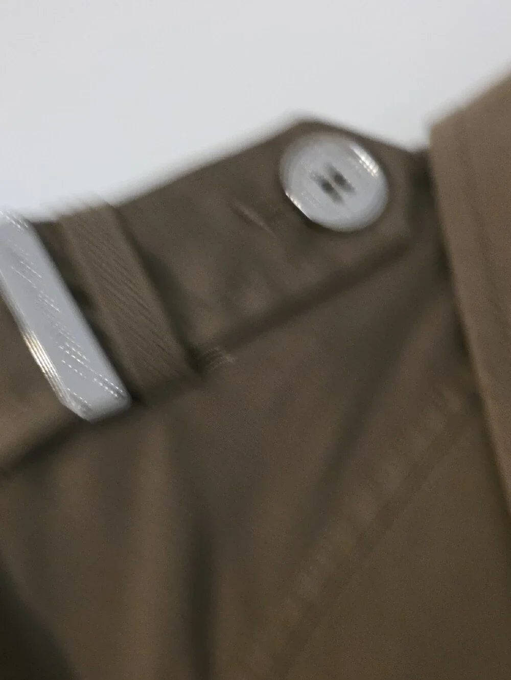 Michael Kors Olive Green Belted Trench Coat